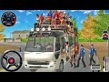 Minibus Offroad Bus Driver Simulator - Extreme Bus Games 2026 - Bus Game Andriod Gameplay