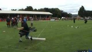 Larry Brock 56lbs Weight for distance at the WC Highland Gam