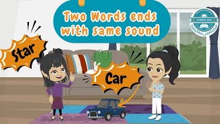 E2_Which two words end with the same sound  | The Captain AHS-Show | English Lesson