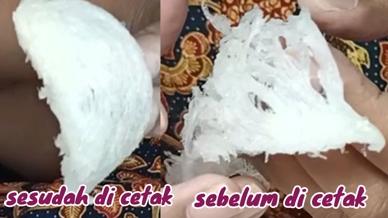 cara mencetak sarang super/ mangkok