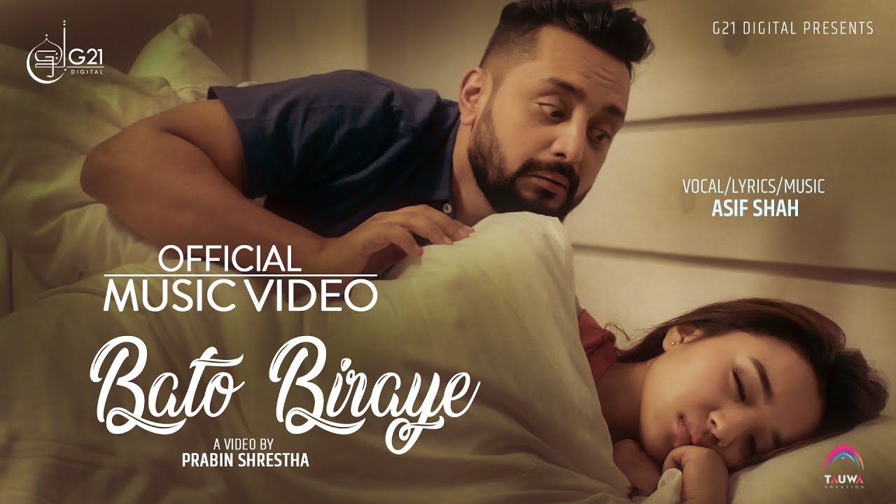 Asif Shah   Bato Biraye Official Music Video ft Alisha Rai  New Nepali Song 2019