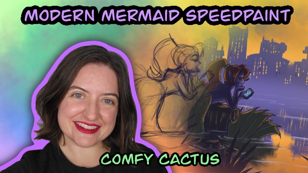 Modern Mermaid Speedpaint