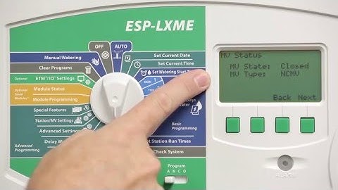 Installing and Programming a Pump Start Relay Using an ESP-LXME