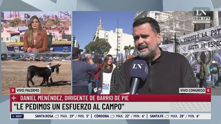 Daniel Menndez, dirigente de Barrio de Pie: "El ca...