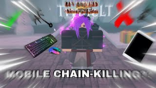 How to Chain-Kill on Mobile!!? (BROKEN).. | ROBLOX Untitled Attack On Titan