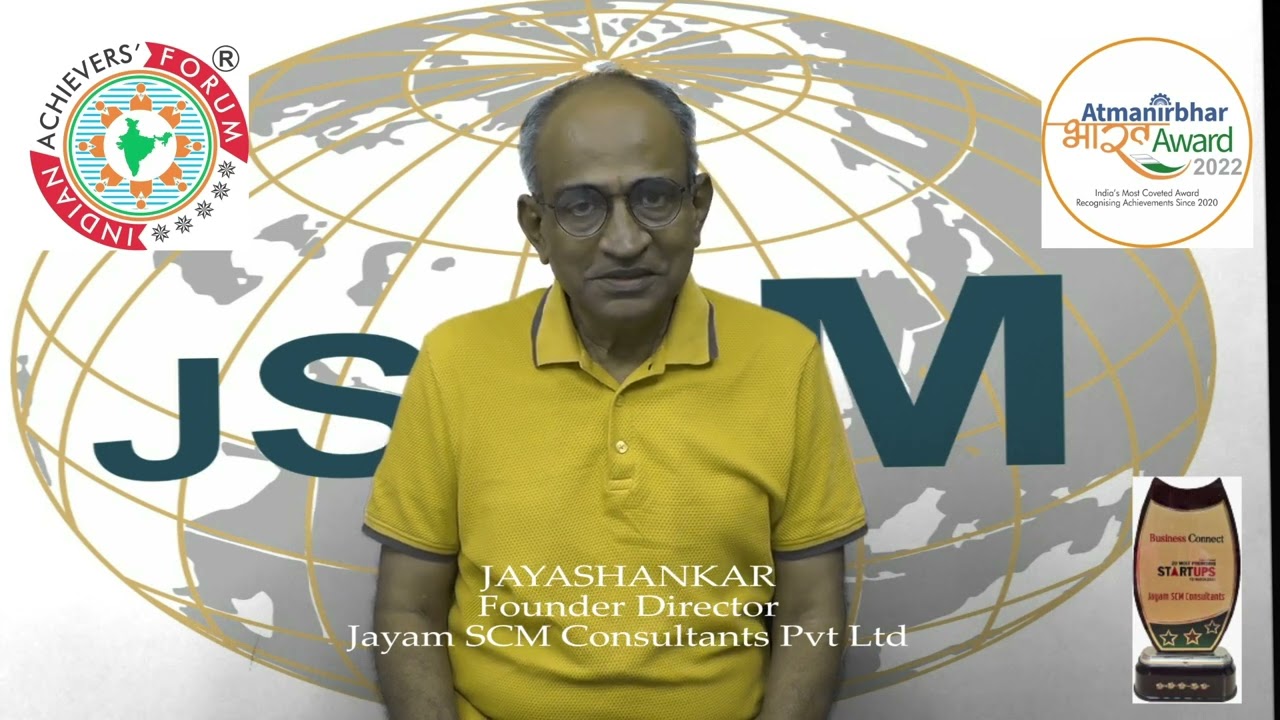 Jayashankar Founder Jayam SCM Consultants about JioMeet