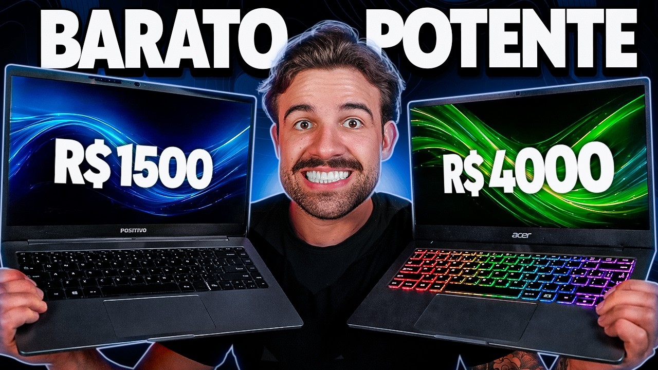 Melhores NOTEBOOKS CUSTO BENEFÍCIO pra 2026 - JOGAR, ESTUDOS e ...