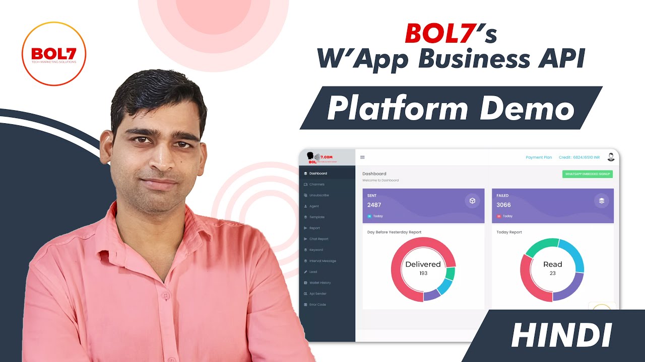 WhatsApp Business API Platform Demo - Chatbot & Bulk Messaging Automate ...