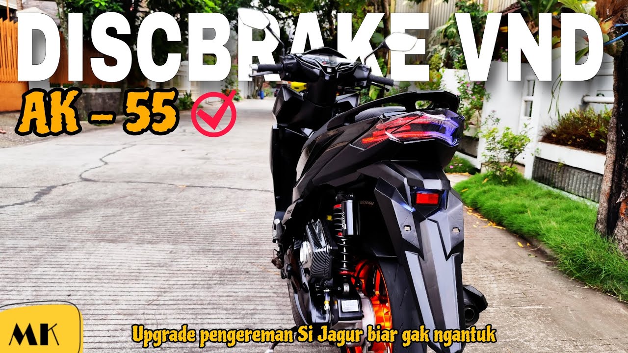 Modifikasi motor vario 150 | Upgrade pengereman depan