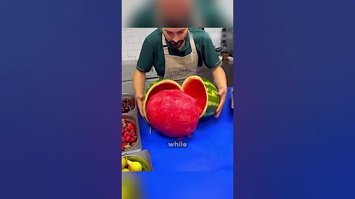 A Genius Method to Cut a Watermelon