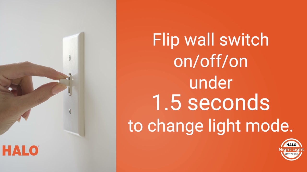 HALO RL Night Light Canless Direct Mount: How it works!