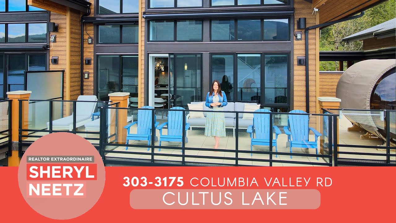 303-3175 Columbia Valley Road THE PENTHOUSE AT CULTUS LAKE!!