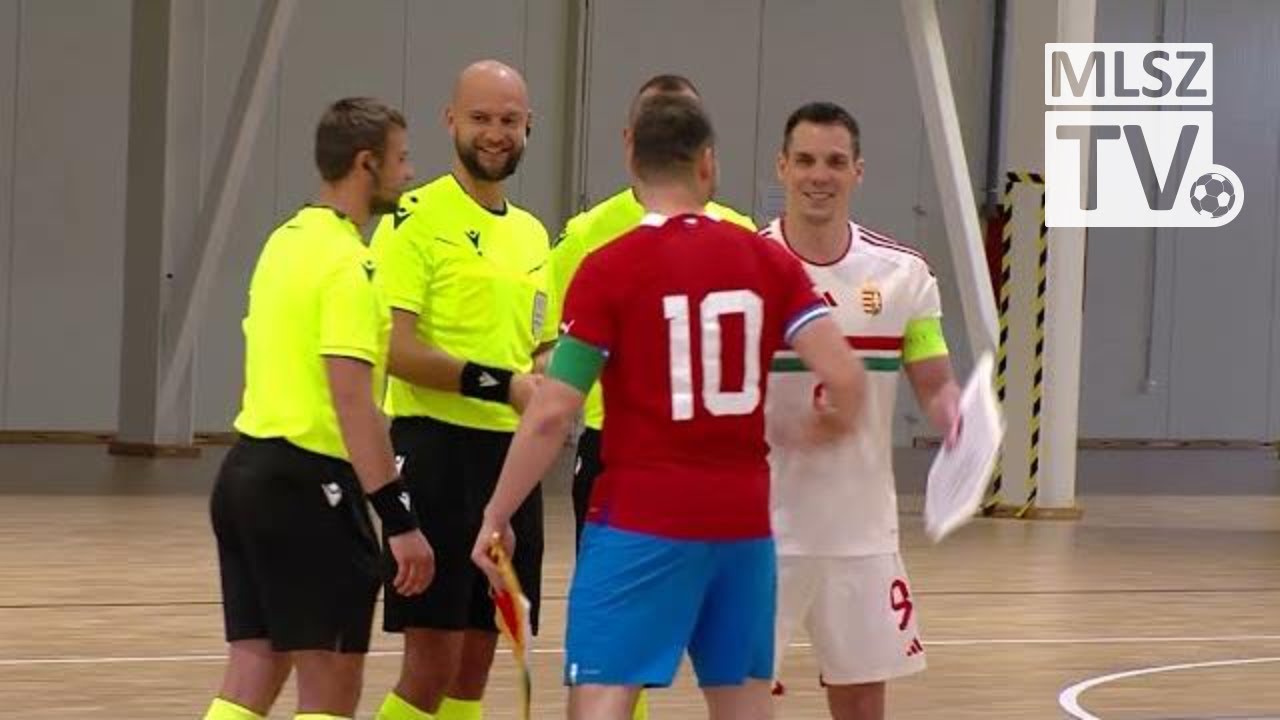 Csehország – Magyarország | 3-1 | Férfi Futsal Válogatott | Felkészülési meccs |  MLSZTV