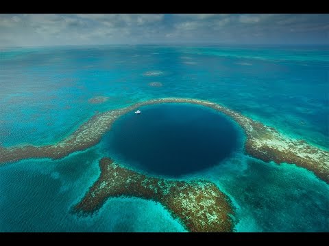 Белизский Барьерный риф и  Большая голубая  дыра (Белиз)  Belize Barrier Reef  and Great Blue Hole