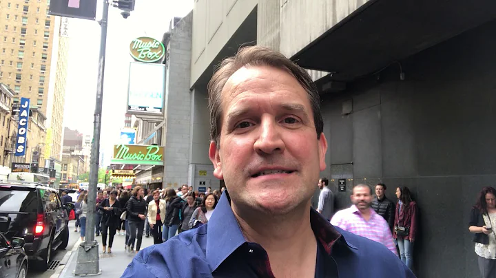 James Moye promotes "When Broadway Goes Dark, Van ...