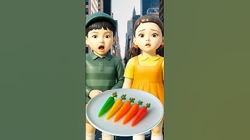 Squid Game AI Edible Candy Challenge ASMR #squidgame #ai #asmr