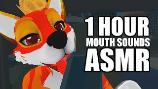 [Furry ASMR] Intense ear eating and mouth sounds (1 HOUR) 👀