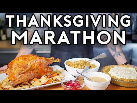 Thanksgiving Recipe Marathon  Babish Culinary Universe