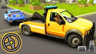 Tow Truck Driving Simulator 2020 - Car Transport 3D Game | Android Gameplay screenshot 3