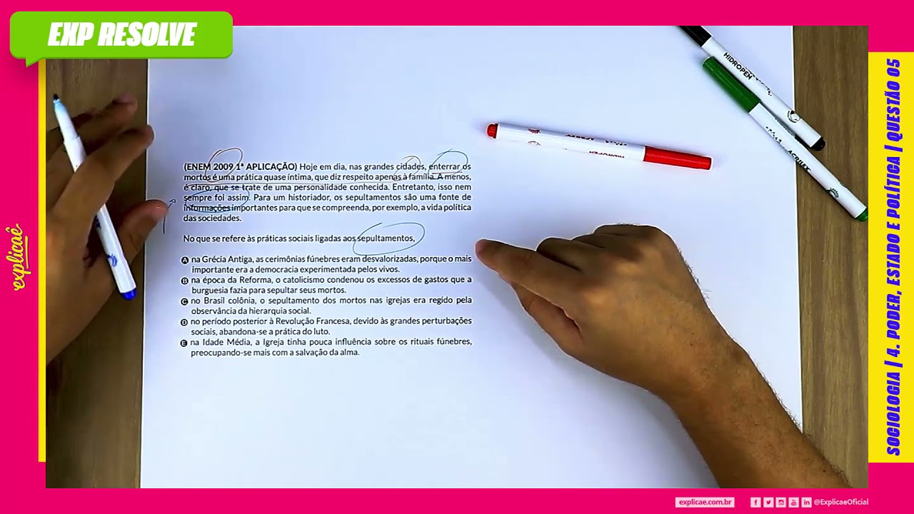 HOJE EM DIA, NAS GRANDES CIDADES, ENTERRAR OS MORTOS É UMA PRÁTICA (...) | PODER, ESTADO E POLÍTICA