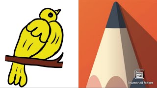 How to Draw a Bird Easily | Autodesk Sketchbook  Kids Drawing screenshot 5
