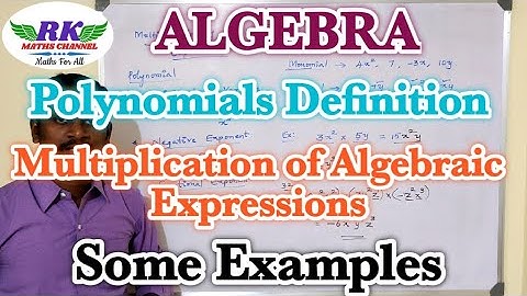 TN 8th Maths|Algebra|Polynomials|Multiplication of Algebraic Expressions|in tamil
