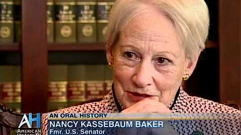Oral History Interview with Former Sen. Nancy Kass...