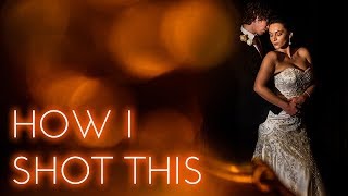 HOW I SHOT THIS | Off camera flash portrait of bride and groom HOW I SHOT THIS | Off camera flash portrait of bride and groom