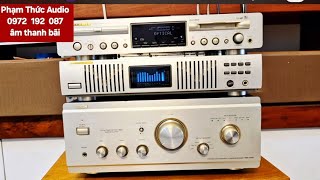 GIẢI mã  Marantz 6200 có cả đĩa và MD . Sự thật về lọc xì Denon