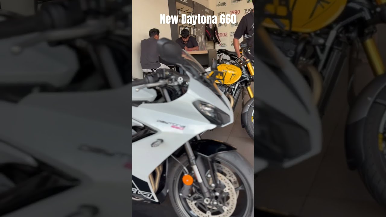 New Triumph Daytona 660 Walk Around Unveiling Unboxing