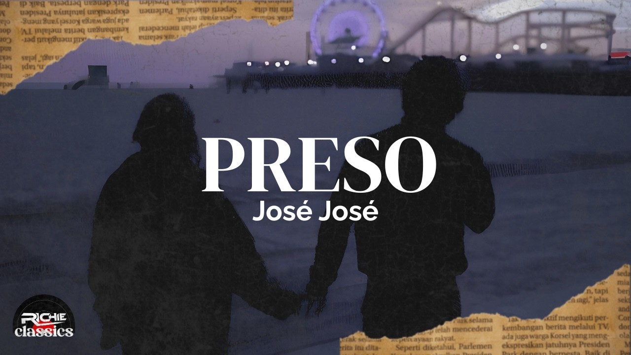 José José — Preso (Sub. Español / Lyrics)