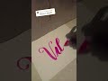 Name vita🎀#lettering #calligraphy #art #handlettering