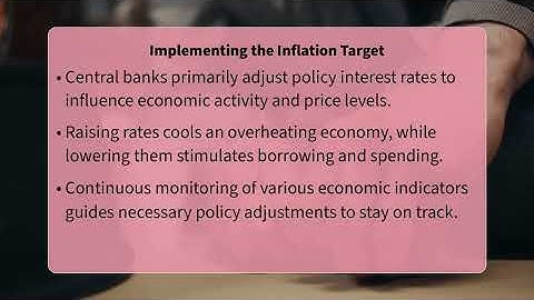 What Does Monetary Policy Mean by Inflation Targeting?