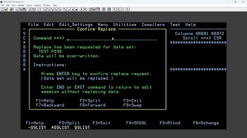 A beginner’s guide to basic mainframe commands pt-2 |All About Mainframes