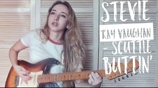 Stevie Ray Vaughan - Scuttle Buttin' guitar cover by Yana chords