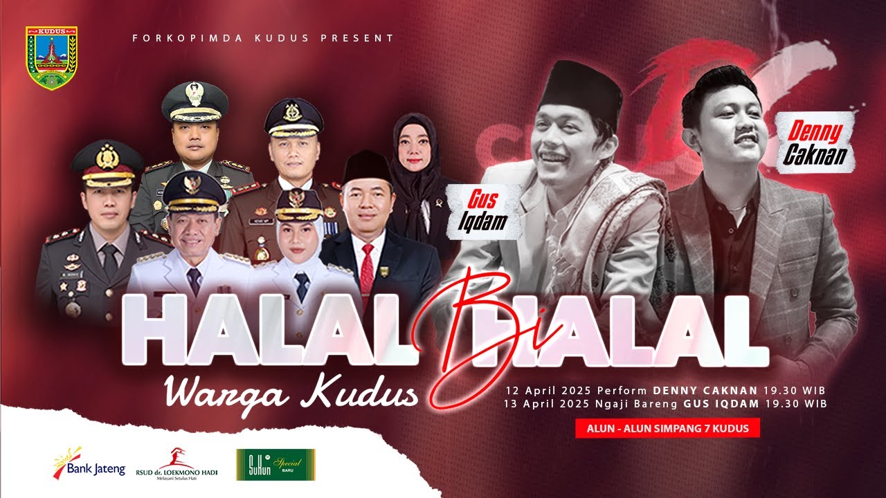 LIVE 🔴 GUS IQDAM KUDUS | HALAL BIHALAL WARGA KUDUS