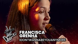 Francisca Grenha - "idontwannabeyouanymore" | Provas Cegas | The Voice Kids Portugal 2024