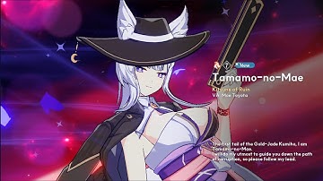 Outerplane Character Summoning Animation: Tamamo No Mae