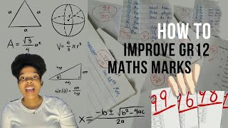 How to stop failing maths|Grade 12 maths Tips + guidance| better your marks|get a pass.