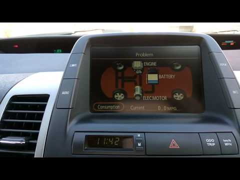 Toyota Prius (2004-2009) მოცურების საწინააღმდეგოს გამორთვა / VSC off via diagnostic mode