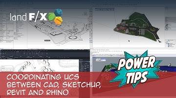 Power Tip: Coordinate UCS between CAD, SketchUp, Rhino and Revit