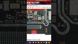 OPPO Reno 8 5G LCD Light Circuit – Detailed Board View Analysis