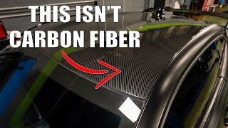 Better than EVERY Carbon Fiber Vinyl in our opinion by Blackout Tinting 969 views 4 months ago 4 minutes, 7 seconds