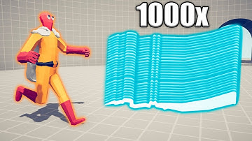 1000x OVERPOWERED ZEUS LIGHTNINGS vs UNITS - TABS | Totally Accurate Battle Simulator 2024
