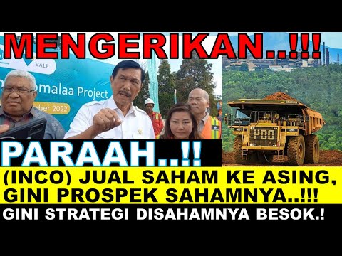 PARAH..!!! Induk Vale Indonesia (INCO) Jual Saham ke Asing, Bagaimana Prospek Sahamnya? #INCO #inco
