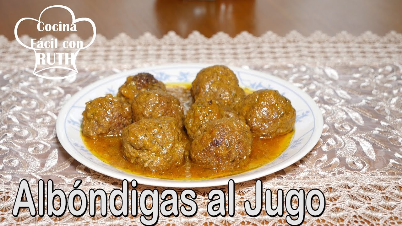 Albondigas al Jugo