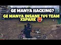 GE ( POV ) Manya Insane 1v4 Team xspark🔥 Hacking? GLOBAL ESPORTS