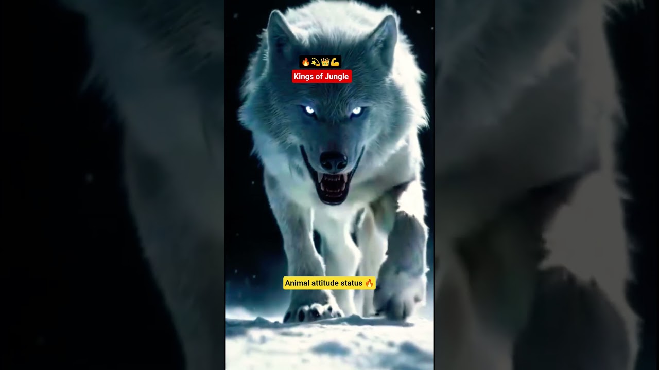 Animal attitude status 🔥 kings of Jungle 