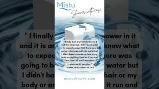 Jaimee's experience of her Mistu Shower Infuser as a quad amputee #carewithdignity #showeraid