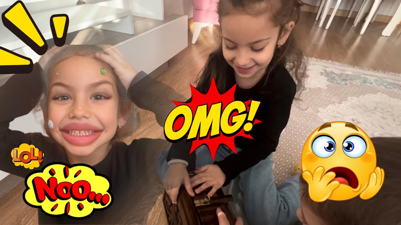 Eslem Sandığı Açtı ve İçinden Çıkan Krem Sihirli Çıktı 😁Eslemin Ağzı Kocaman Oldu 